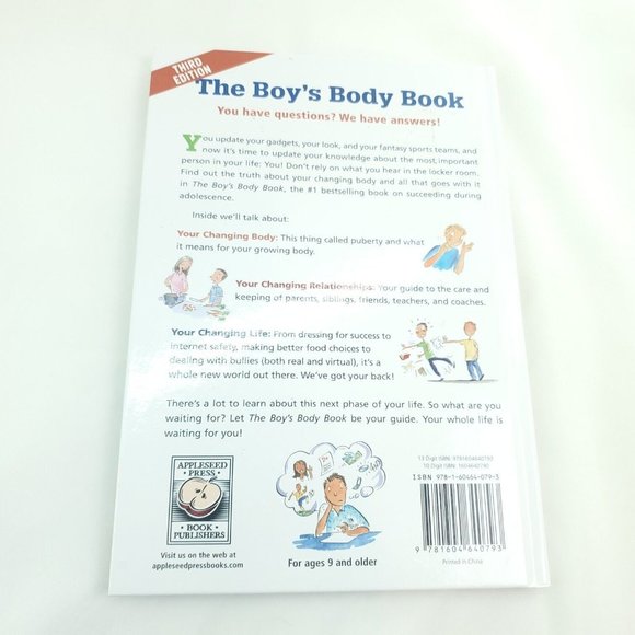 The Boys Body Third Edition Dunham/Bjorkman Appleseed Press Hardcover Book - Picture 8 of 13